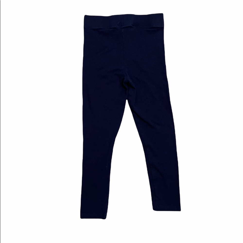 Isaac Mizrahi Girls Navy Blue Leggings Size 5
